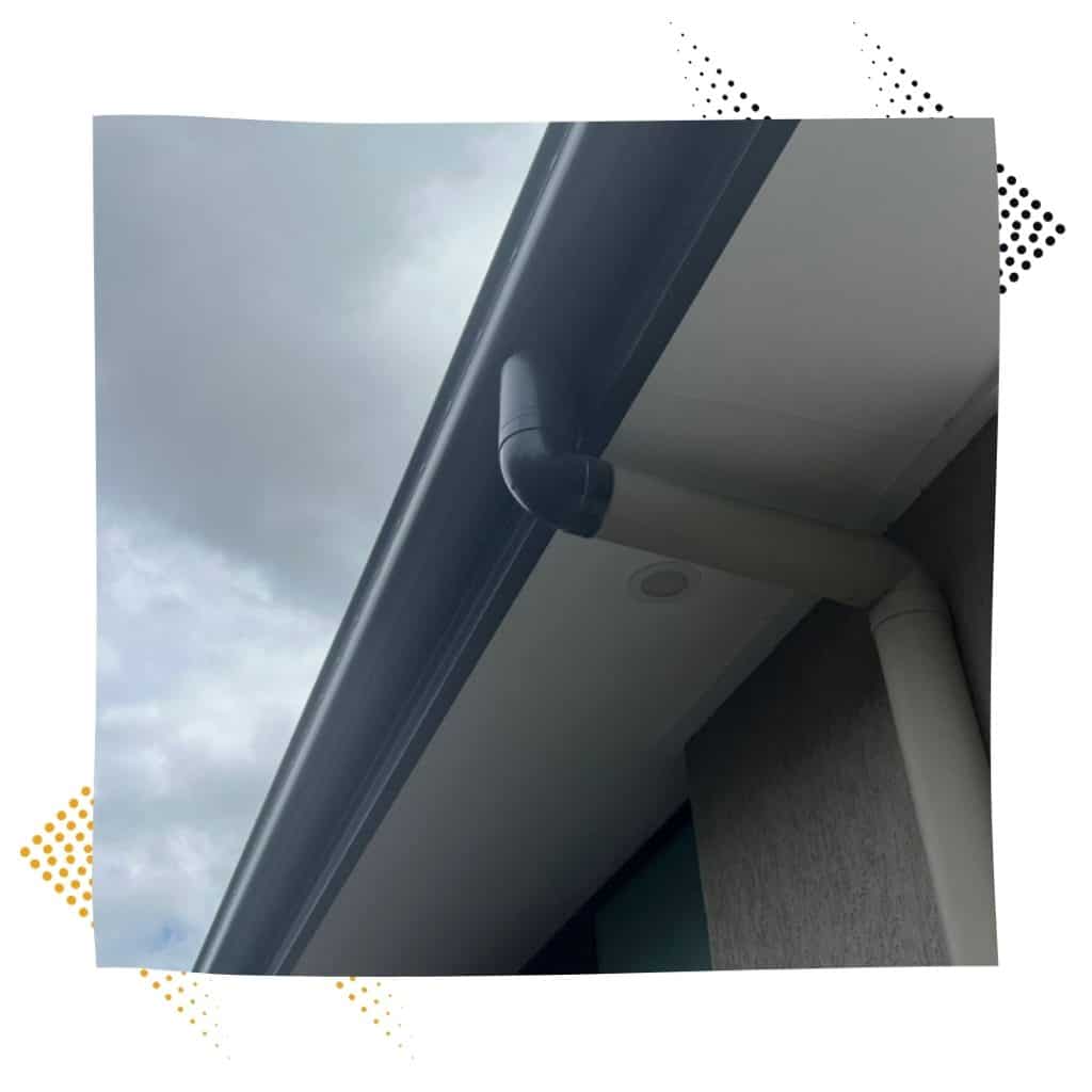 Image presents Unmatched Eave Sheet Installation